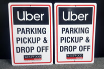 Reserved Parking sign