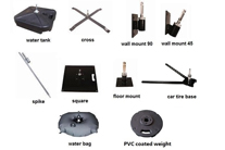 Different flag bases