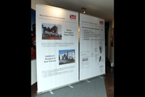 Economy retractable banner stand