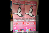 Economy retractable banner stand