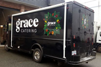 Avery premium cut vinyl lettering + Avery printed, laminated, contour cut