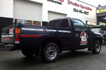 Vehicle graphics, Burnaby, Vancouver area