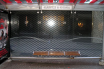 Clear printed vinyl,  window graphics