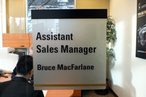 Cut vinyl, window graphics