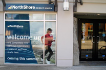 Printed, gloss laminated, window graphics